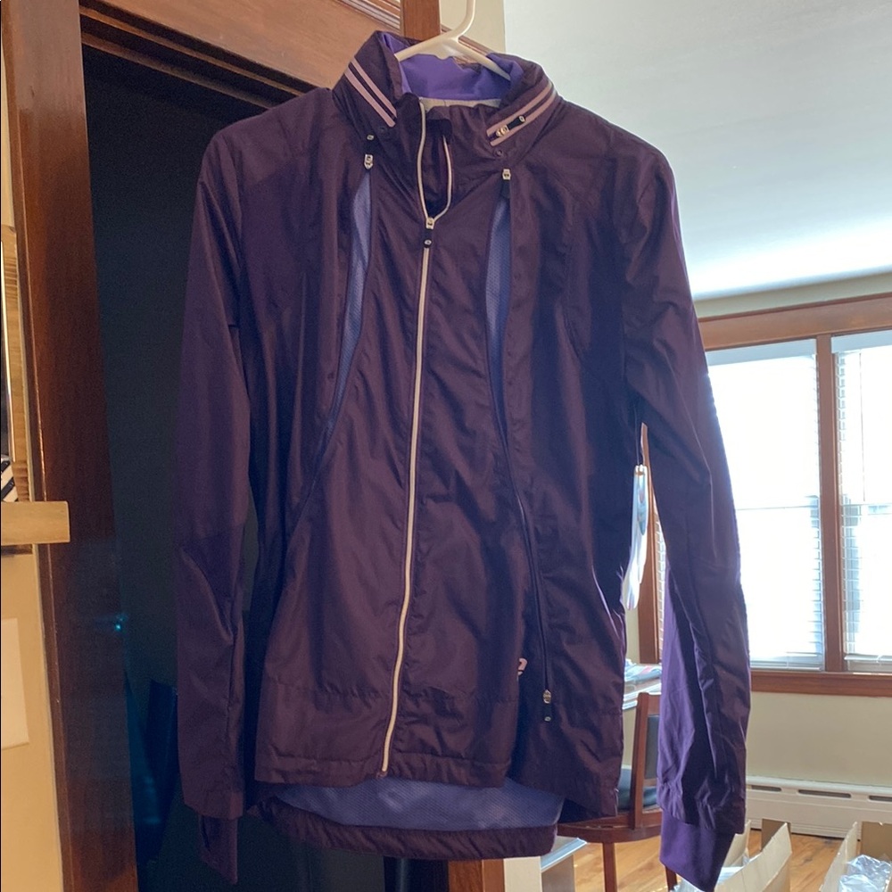 Women’s Purple Active Rain Jacket